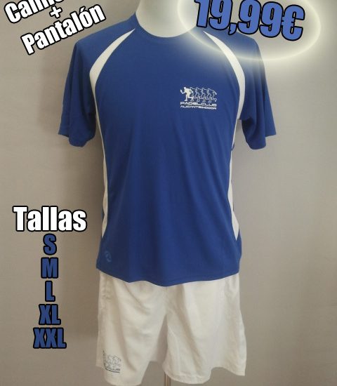 EQUIPACION AZUL PADELCLUB ALICANTE INDOOR